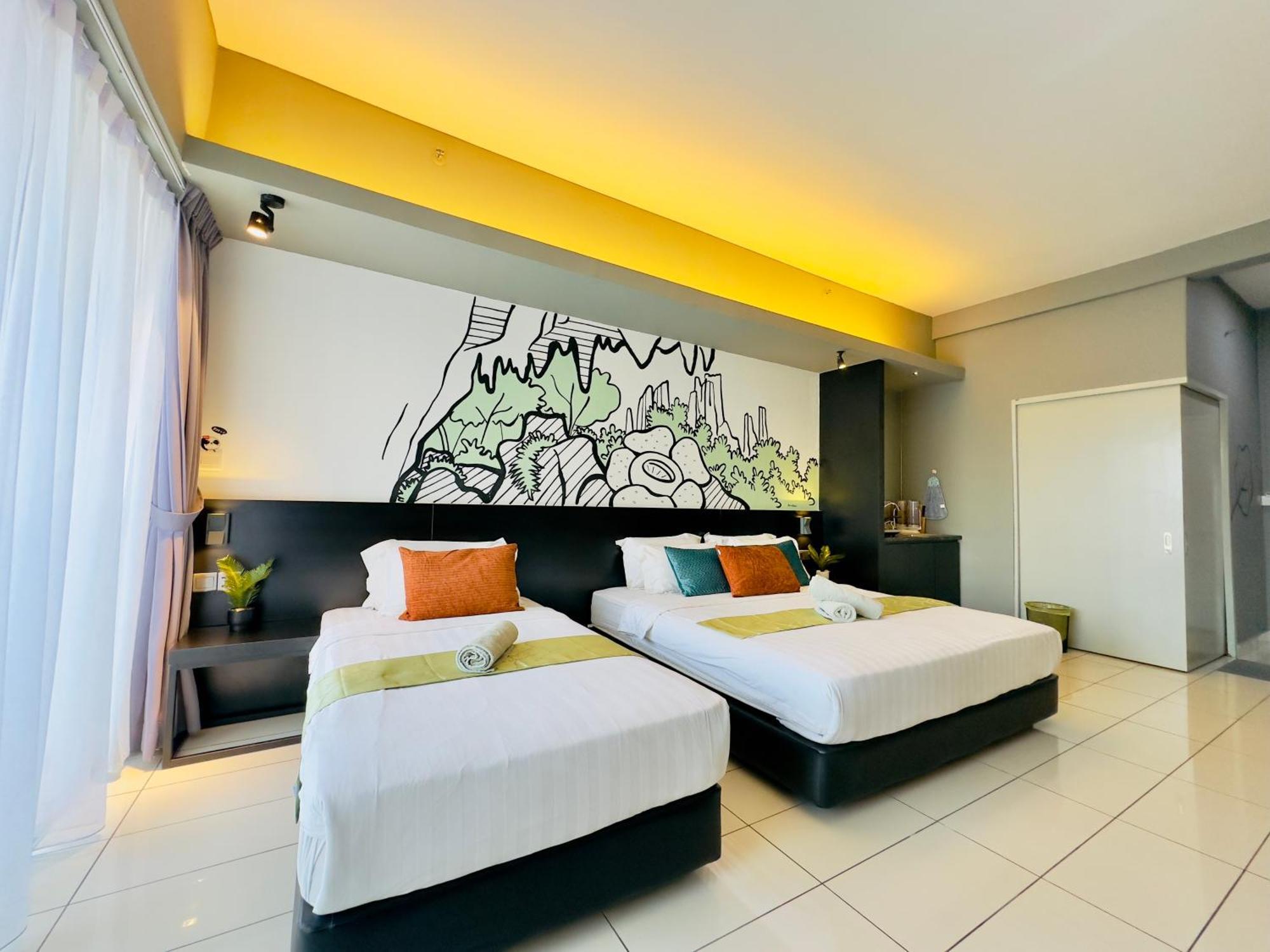 Owl Nest Suite' At Aeropod Sovo Kota Kinabalu Quarto foto