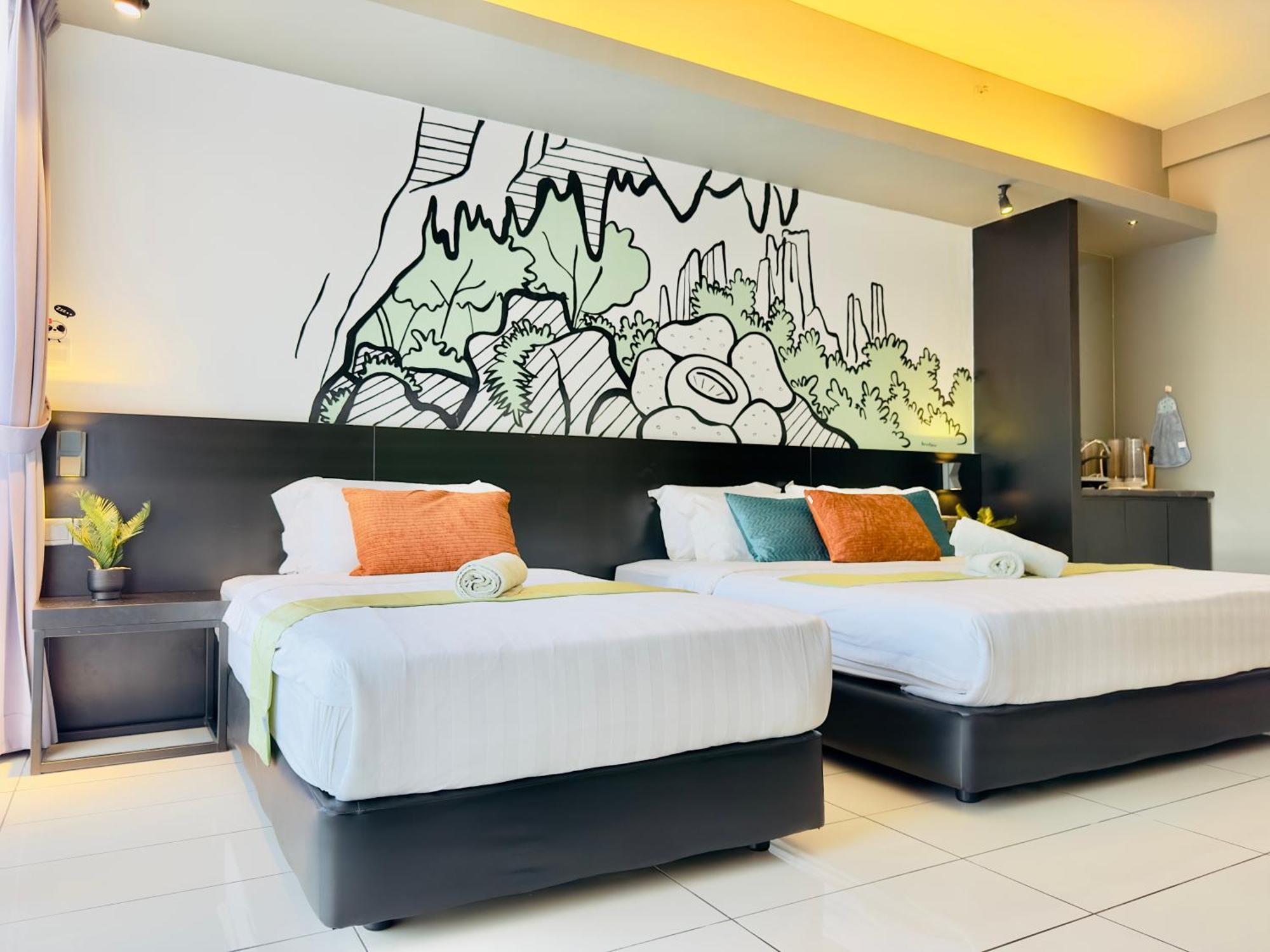 Owl Nest Suite' At Aeropod Sovo Kota Kinabalu Quarto foto